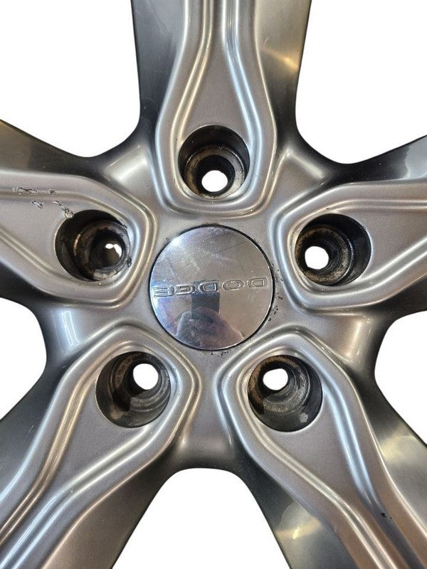 Wheel 19x7 5 Spoke Aluminum Painted Hyper Black Fits 14-18 JOURNEY 666