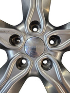 Wheel 19x7 5 Spoke Aluminum Painted Hyper Black Fits 14-18 JOURNEY 666