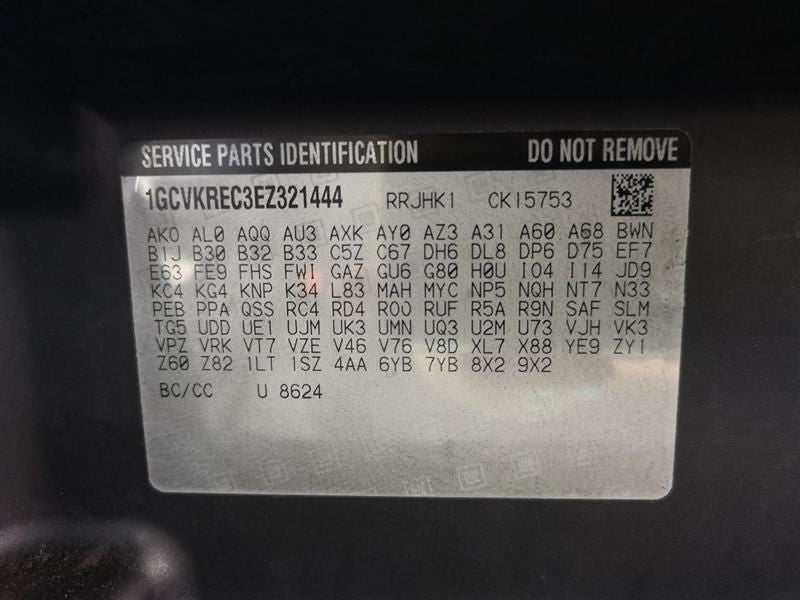 Automatic Transmission 4WD 5.3L Opt Myc Fits 14-16 SIERRA 1500 PICKUP 