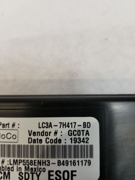 Chassis ECM Transfer Case Fits 2020 FORD F250SD 545239 LC3A-7H417-BD