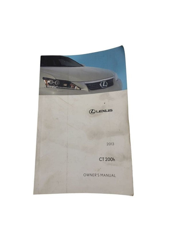 CT200H    2013 Owners Manual 621367