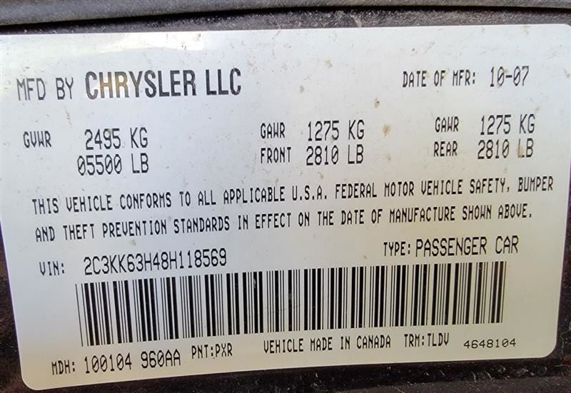 300       2008 Owners Manual 431146