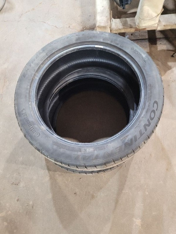 2 Used Tires   255-45-20 Continental  6/32 Tread  660593