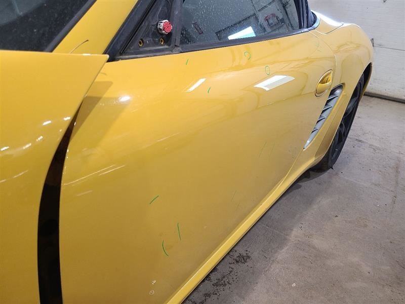 Driver Front Door Base Steel Fits 05-12 PORSCHE BOXSTER 604255
