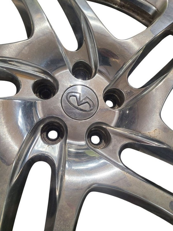 Wheel 20x7-1/2 Alloy 10 Spoke Polished Fits 14-15 INFINITI QX60 661966
