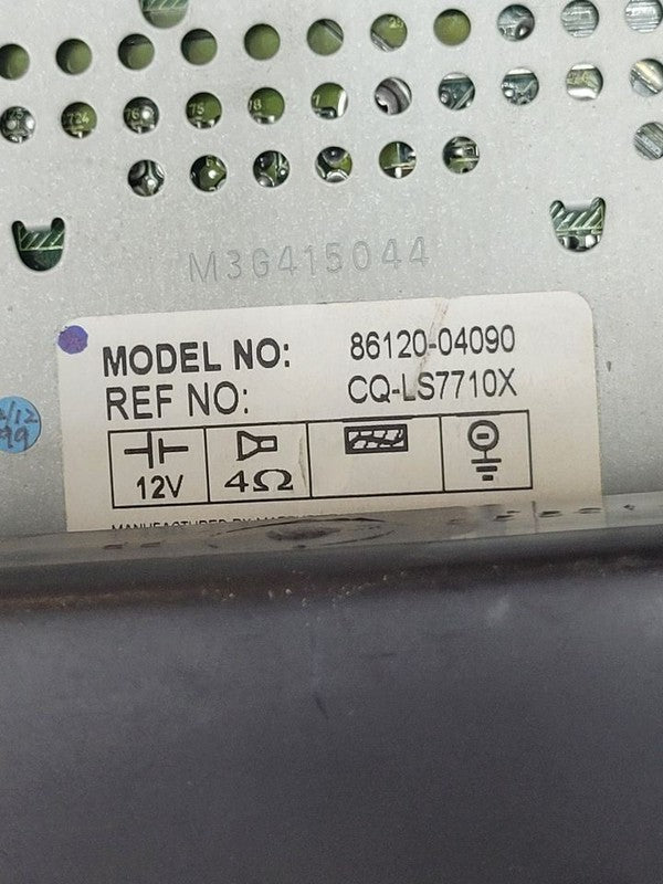 Audio Equipment Radio Receiver With Cassette Fits 98-02 COROLLA 673196