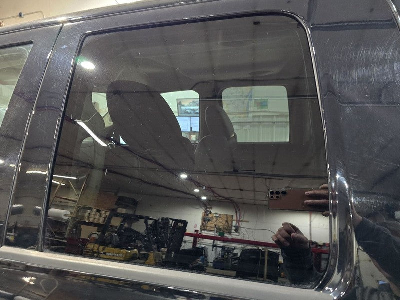 Driver Rear Door Glass Classic Style Tinted Fits 09-23 DODGE 1500 PICK