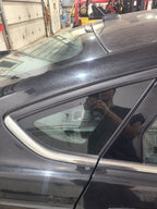 Passenger Quarter Glass Chrome On Bottom Only Fits 13-20 FUSION 651819