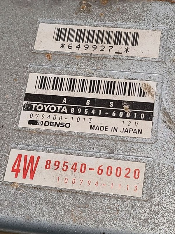 Chassis ECM ABS Left Hand Dash Thru 12/94 Fits 93-95 LAND CRUISER 6493