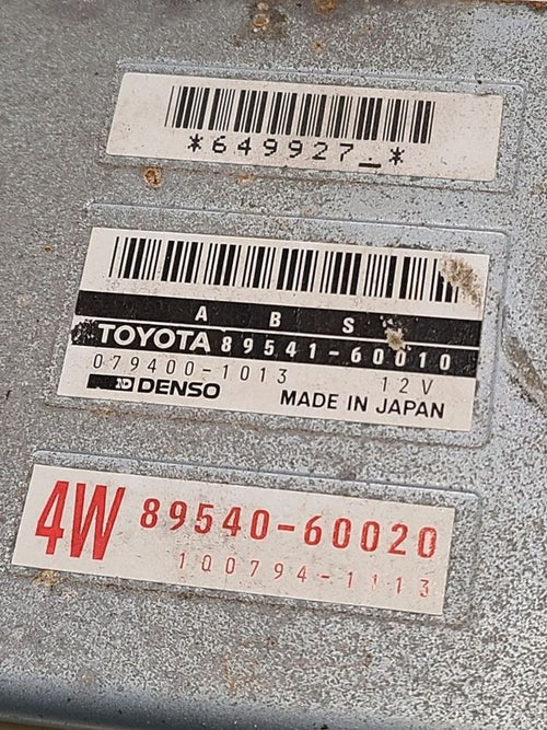 Chassis ECM ABS Left Hand Dash Thru 12/94 Fits 93-95 LAND CRUISER 6493