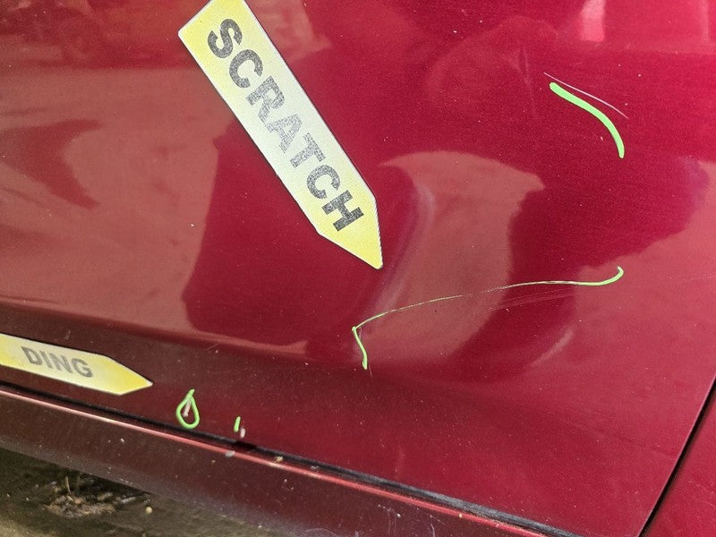 Passenger Front Door Electric Sedan Acoustic Glass Fits 15-17 200 6447