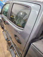 Driver Rear Side Door Crew Cab Black Window Moulding Fits 15-22 CANYON