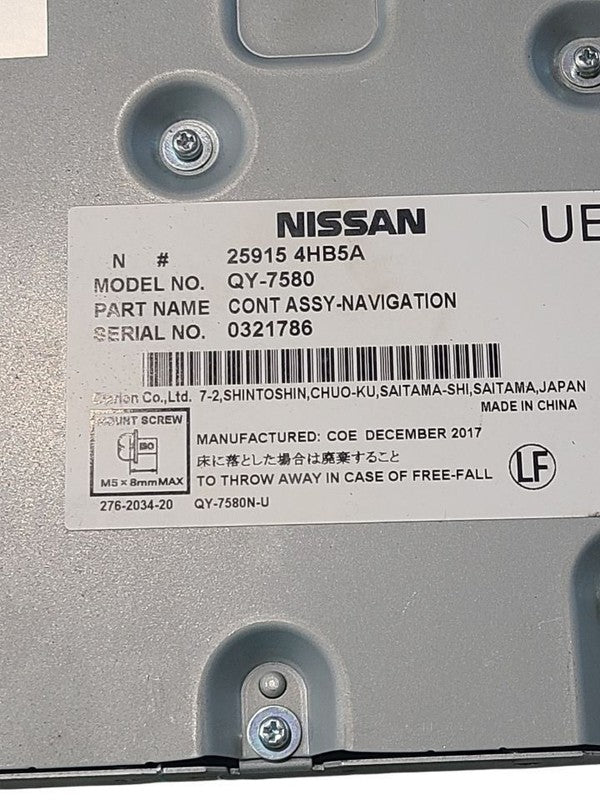 Chassis ECM Driver Assist Navigation Control Fits 18-20 INFINITI Q60 6