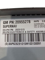 Audio Equipment Radio Opt Gmq Fits 11 AVALANCHE 1500 586287 20955278