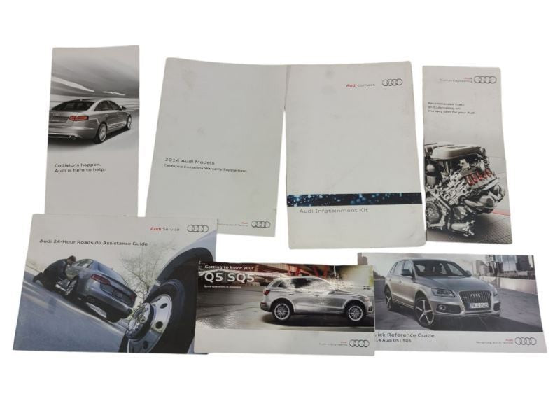 SQ5 AUDI  2014 Owners Manual 598673