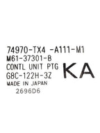 Chassis ECM Door Power Tailgate Control Fits 16-18 RDX 74970TX4A11