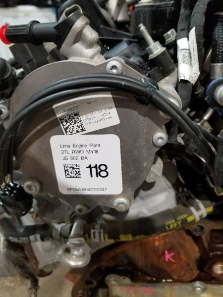 Engine 2.7L VIN P 8th Digit Turbo Fits 19-20 FORD F150 PICKUP 541851