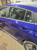 Driver Left Rear Side Door With Body Side Moulding Fits 17-22 IONIQ 65