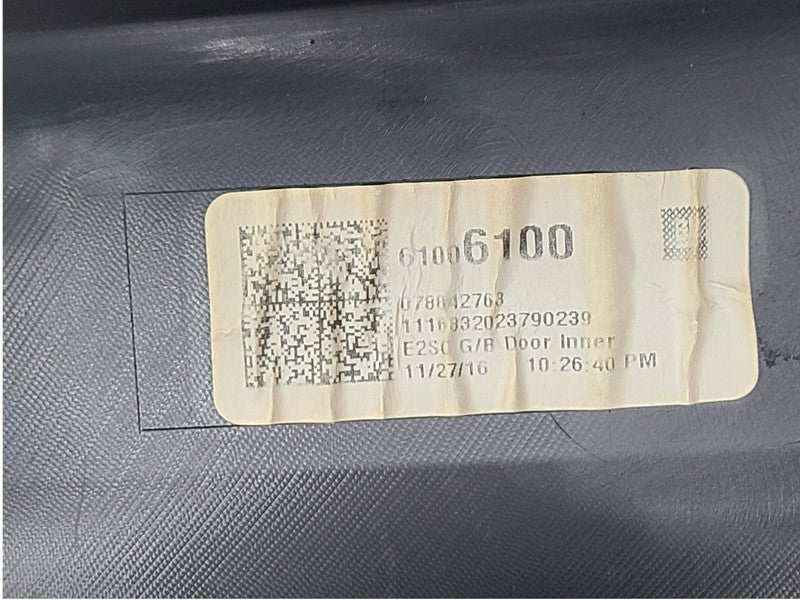 MALIBU    2017 Glove Box 678681