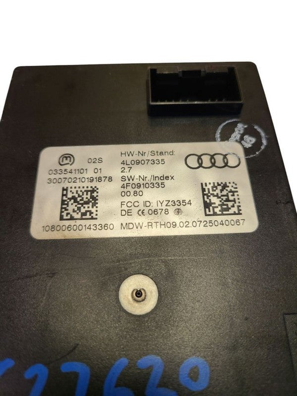 Chassis ECM Theft-locking Keyless Entry On Firewall Fits 05-06 AUDI A6