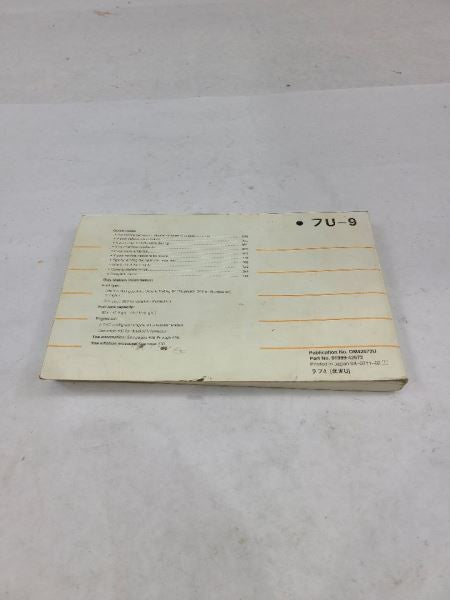 RAV 4     2008 Owners Manual 552927