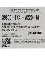 Audio Equipment Radio US Market Satellite Receiver Fits 16-18 RDX 5957