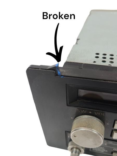 Audio Equipment Radio Receiver Am-fm-stereo-cassette Fits 88-89 300ZX 
