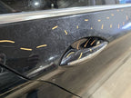 Passenger Rear Side Door Electric Green Tint Fits 11-16 BMW 528i 61515
