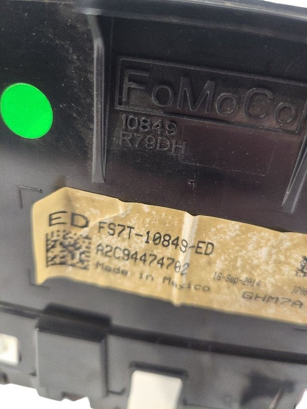 Speedometer Cluster MPH ID FS7T-10849-EA Thru Ee Fits 15 FUSION 652392