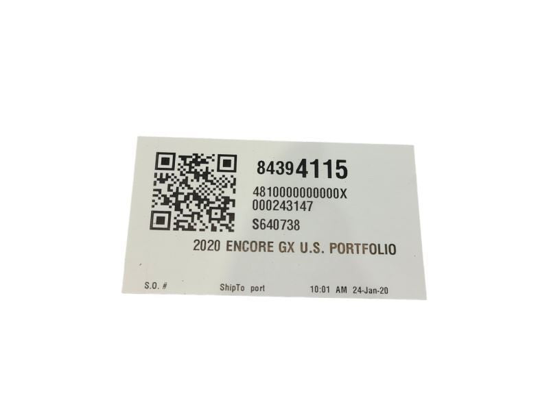 ENCOREGX  2020 Owners Manual 573019