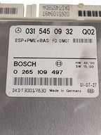 Chassis ECM 220 Type ABS S500 RWD Fits 01-04 MERCEDES S-CLASS 629055
