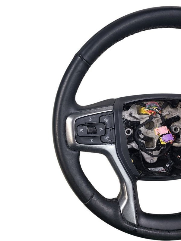 Steering Wheel Leather Steering Wheel Fits 22-25 SIERRA 1500 PICKUP 65