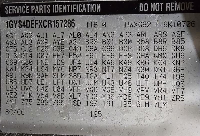 Passenger Corner/Park Light Fog-driving Fits 07-14 ESCALADE 597921