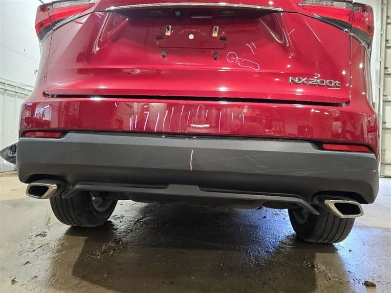 Rear Bumper With Rear Park Assist Fits 15-17 LEXUS NX200T 602105