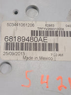 Chassis ECM Body Control BCM ID 68189480AB-AE Fits 13 DART 661615