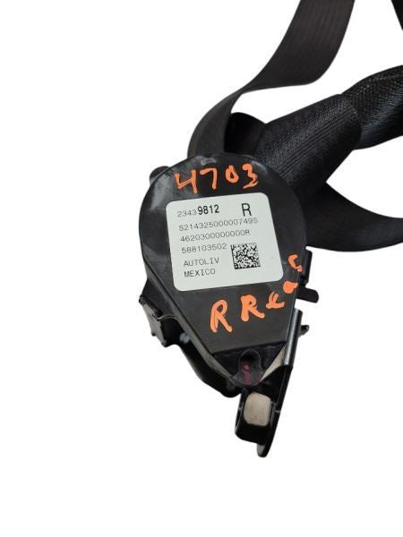 SRX       2015 Seat Belt Rear 592360