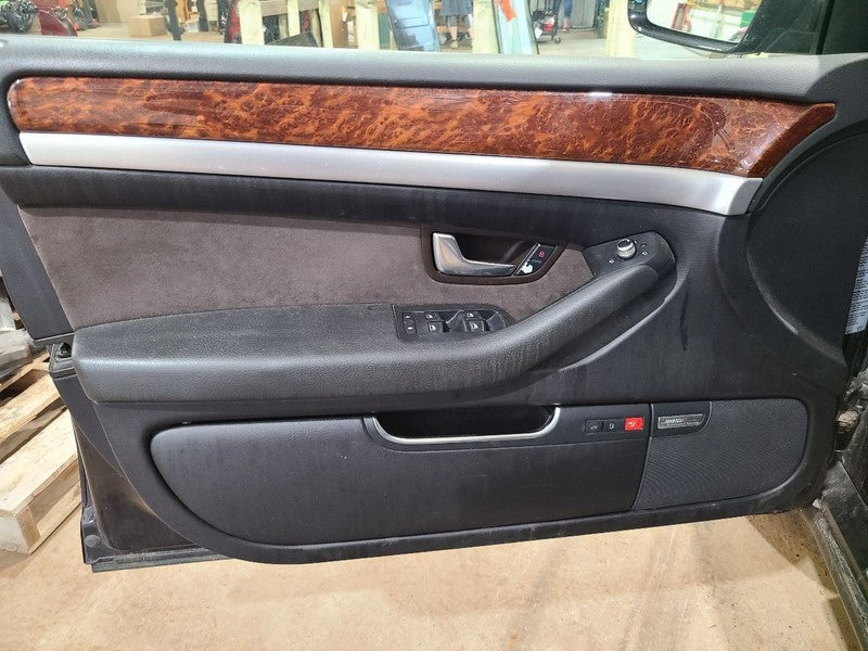 Driver Front Door With Laminated Glass Opt VW8 Fits 03-10 AUDI A8 6708