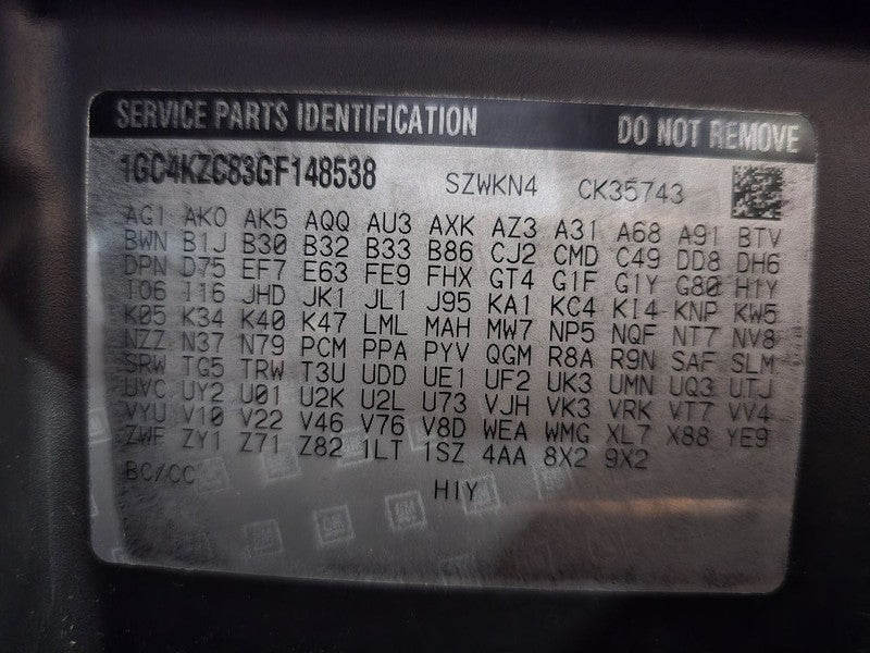 Corner/Park Light Fog-driving LT Fits 15-22 COLORADO 646494