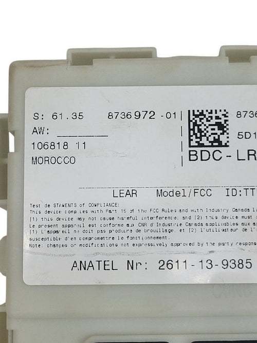 Chassis ECM Body Control BCM Fits 16-22 BMW X1 675047