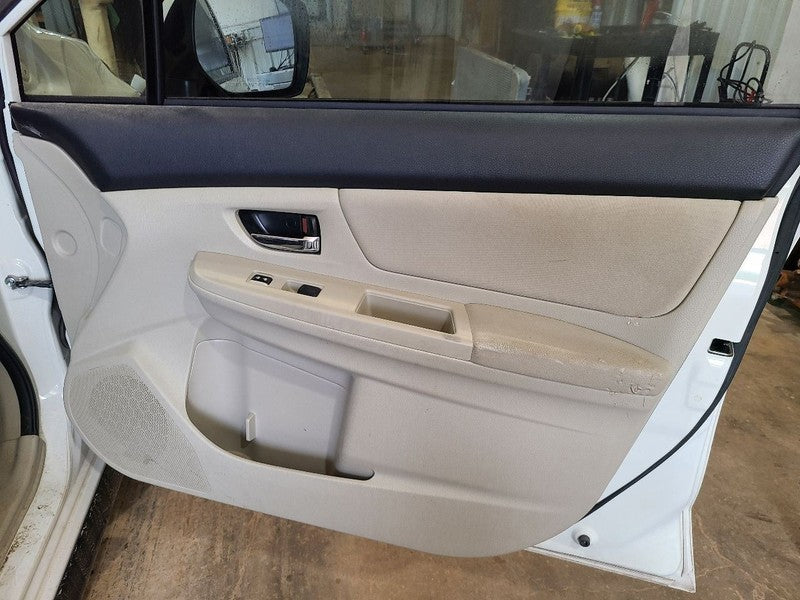 Passenger Front Door Electric Without Door Mouldings Fits 12-14 IMPREZ