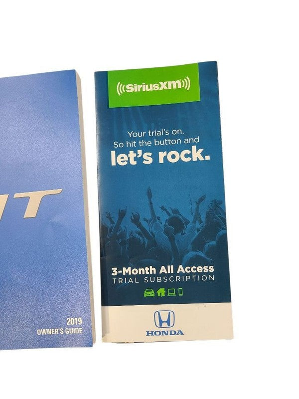 FIT       2019 Owners Manual 649366