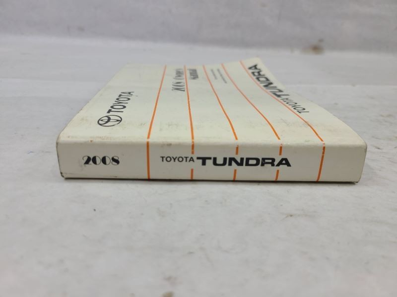 TUNDRA    2008 Owners Manual 552136