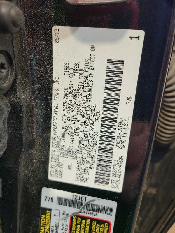 Temperature Control Extended Cab 4 Door Base Fits 10-13 TUNDRA 673988