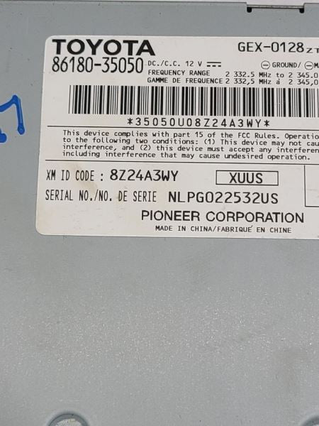 Audio Equipment Radio Satellite Receiver US Market Fits 14-20 4 RUNNER