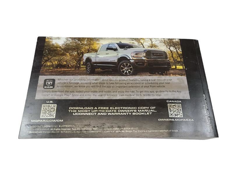 RAM2500   2020 Owners Manual 583983