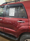 Driver Rear Side Door Electric Windows Fits 06-09 4 RUNNER 660998