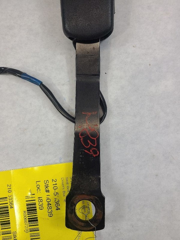 Seat Belt Front Driver Buckle Fits 14-18 FORESTER 607270