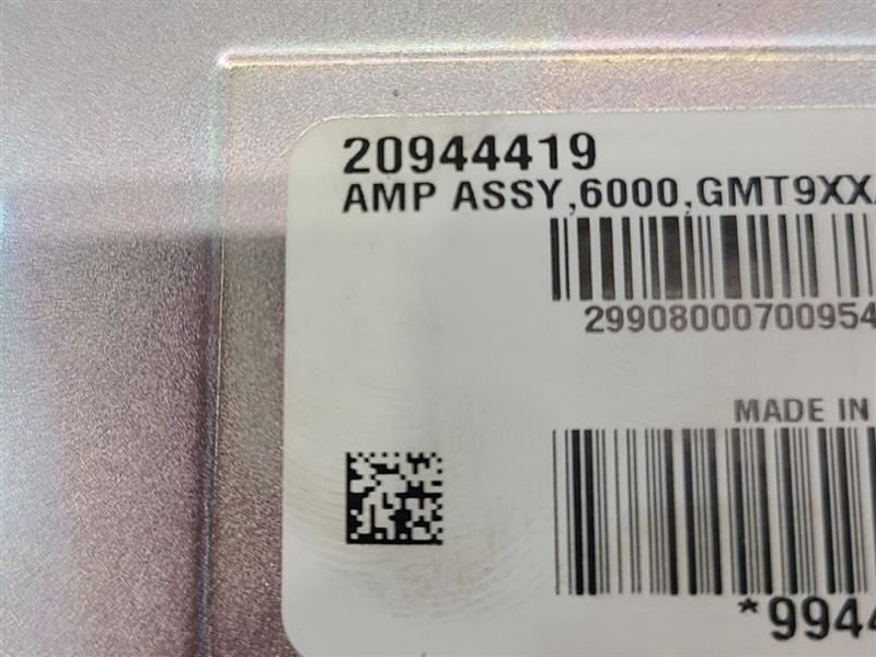Audio Equipment Radio Amplifier Fits 11-14 ESCALADE 586288 20944419