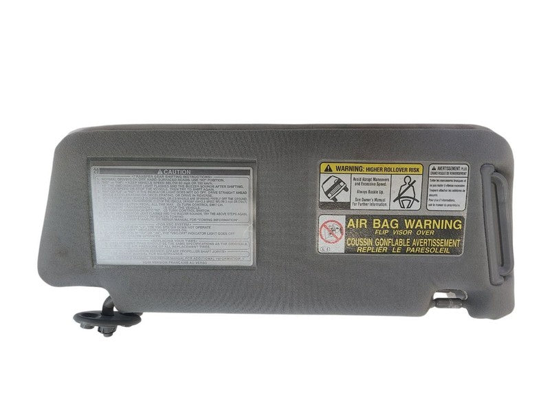 Driver Sun Visor Crew Cab 4 Door With Vanity Mirror Fits 05-11 15 TACO