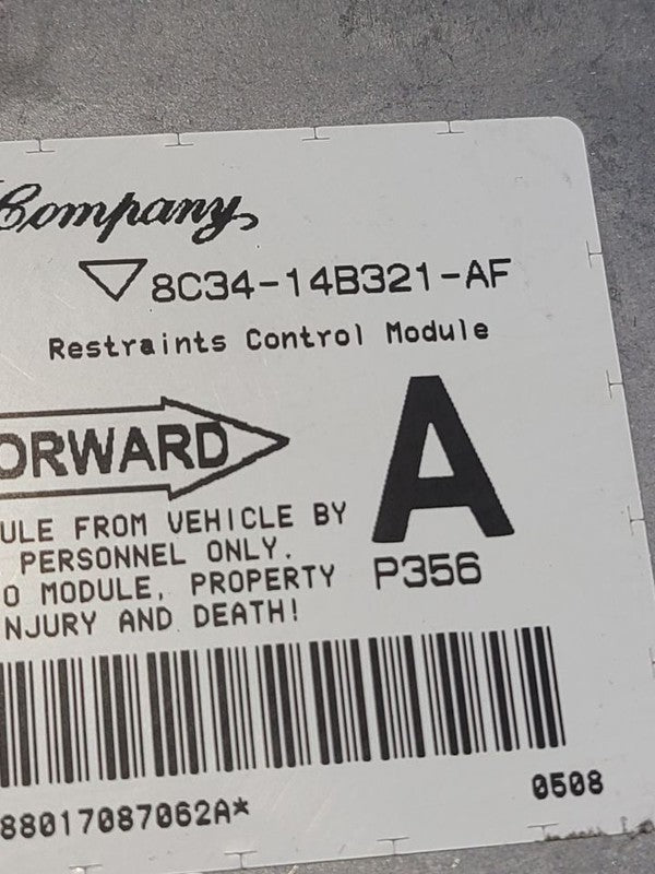 Chassis ECM Fits 08-10 FORD F250SD PICKUP 664677 8C3414B321AF